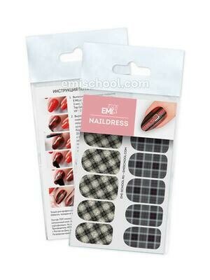 Naildress Slider Design #48 Check Pattern