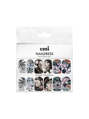 Naildress Slider Design #66 Floristic Print