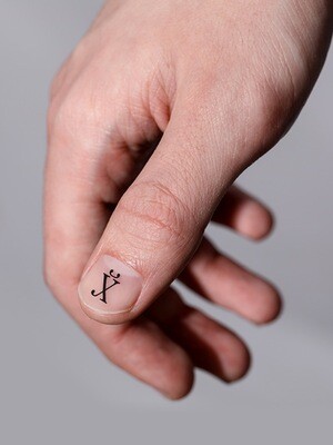 Charmicon 3D Silicone Stickers #183 Punk Rock