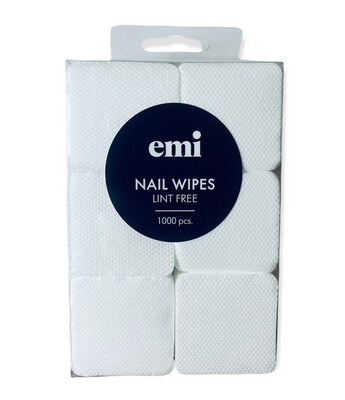 Nail Wipes Lint Free, 1000 pcs