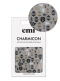 Charmicon 3D Silicone Stickers #201 Tiger