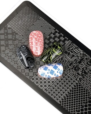 Stamping plate #3 Pattern