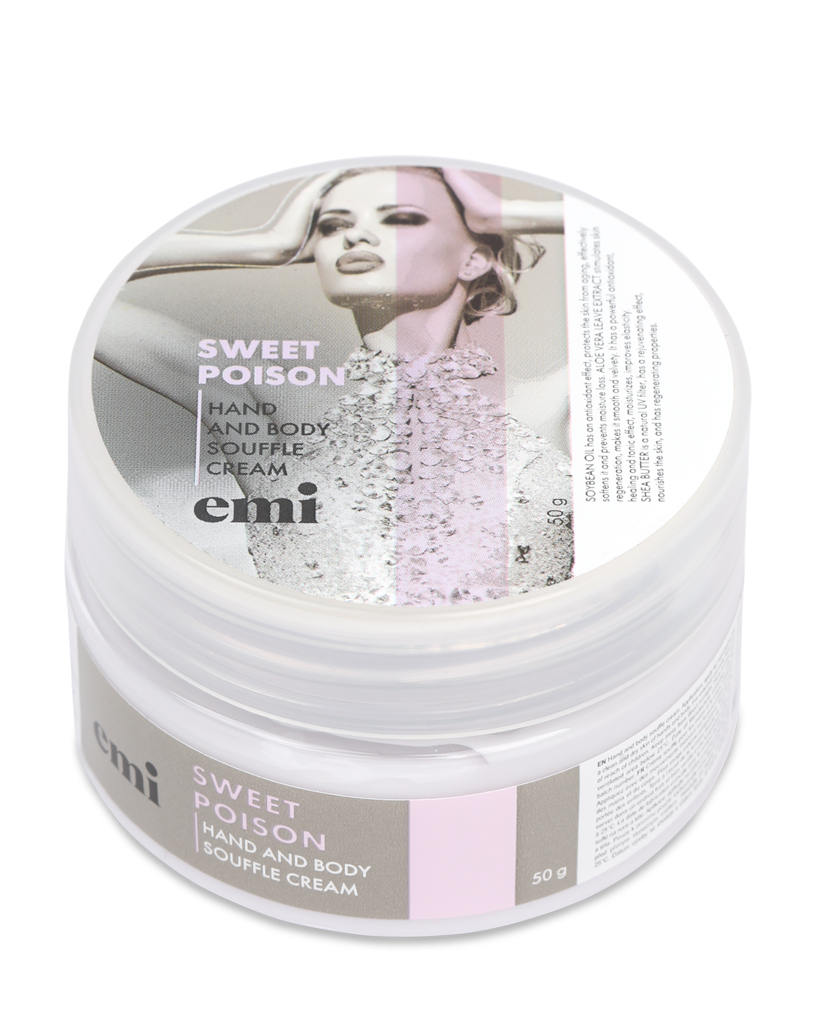 Hand and Body Cream Souffle Sweet Poison, 50 ml.