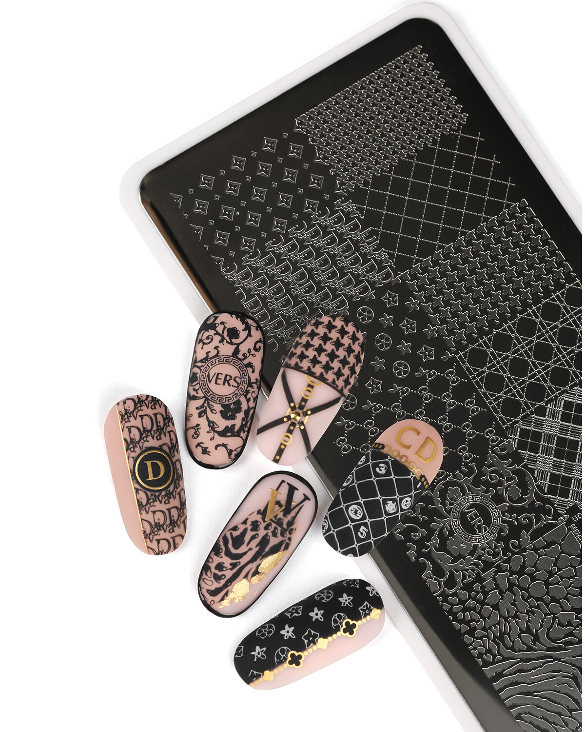 Stamping plate #5 Brands