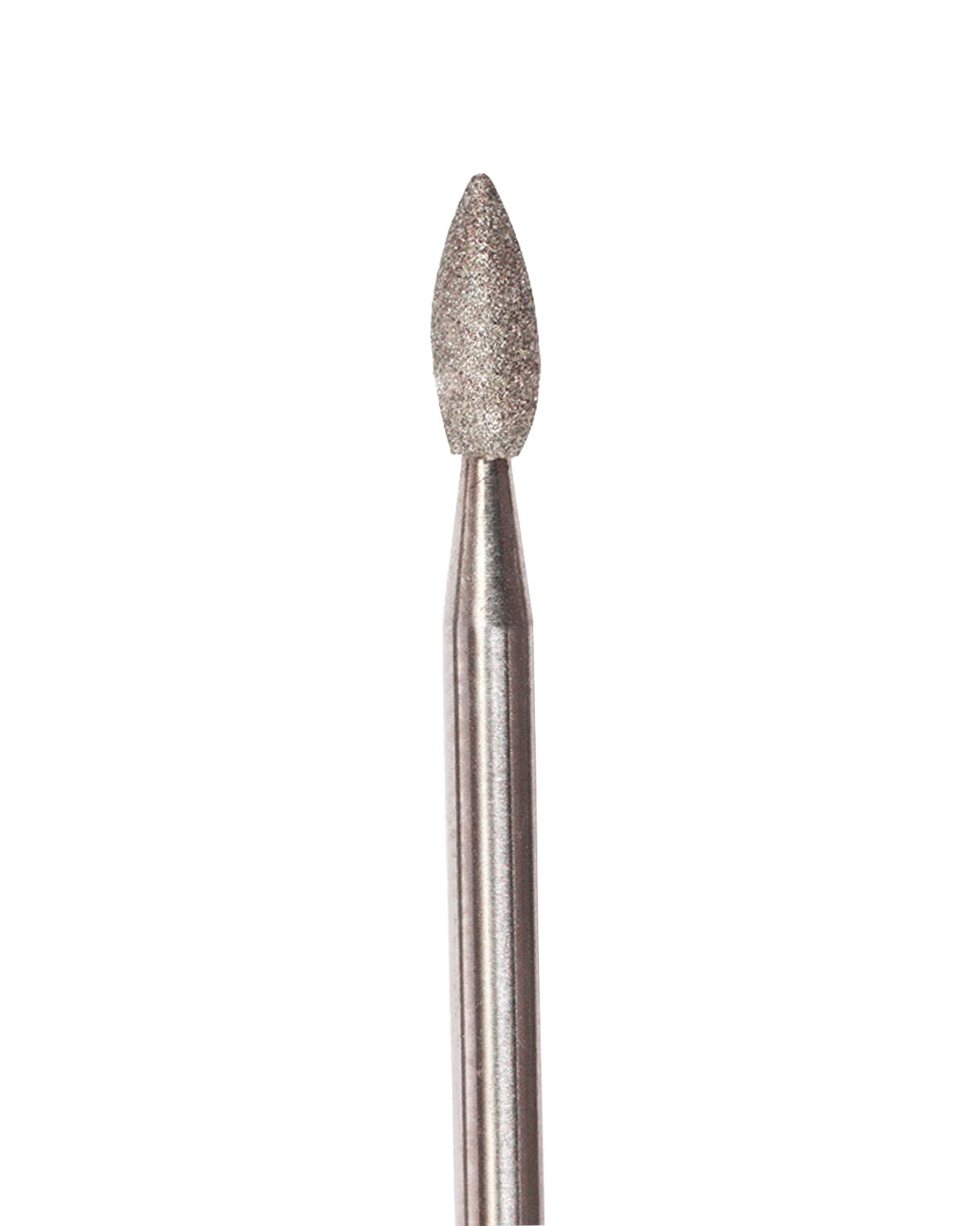 Drop-shaped diamond coated rotary file 2,7 mm, Medium abrasiveness