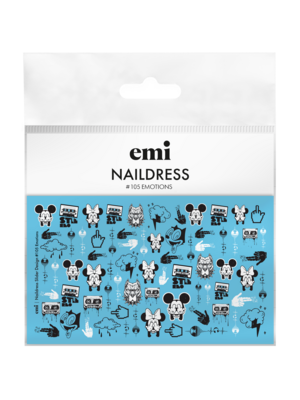 Naildress Slider Design #105 Emotions