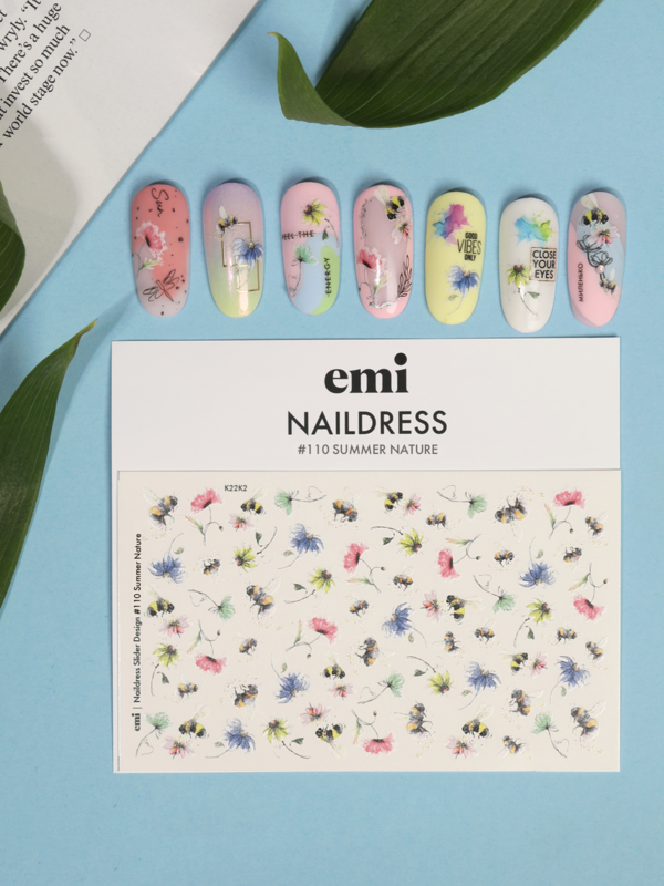 Naildress Slider Design #110 Summer Nature