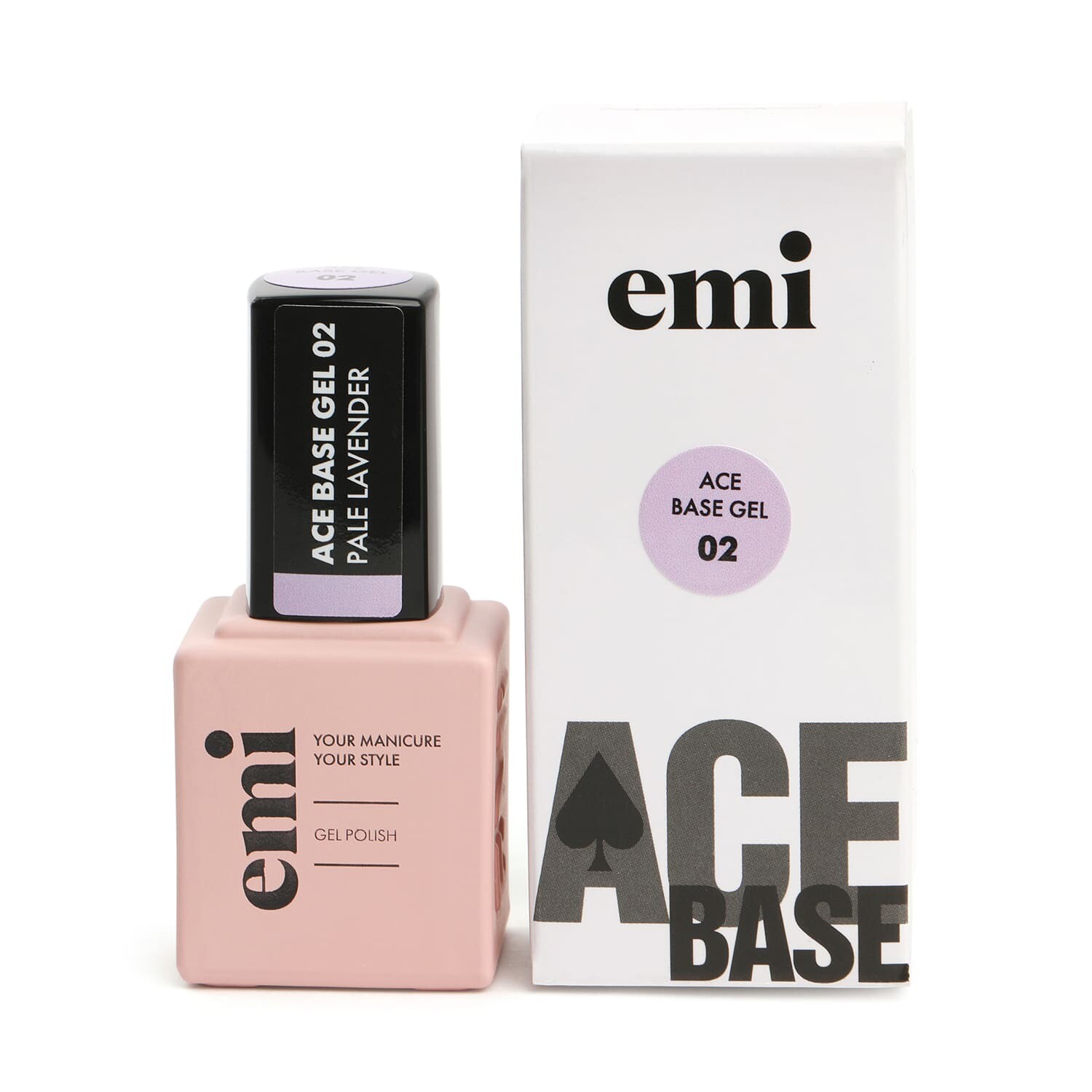 Ace Base #02 Pale Lavender, 9 ml.