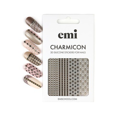 Charmicon 3D Silicone Stickers #236 Fashion chains