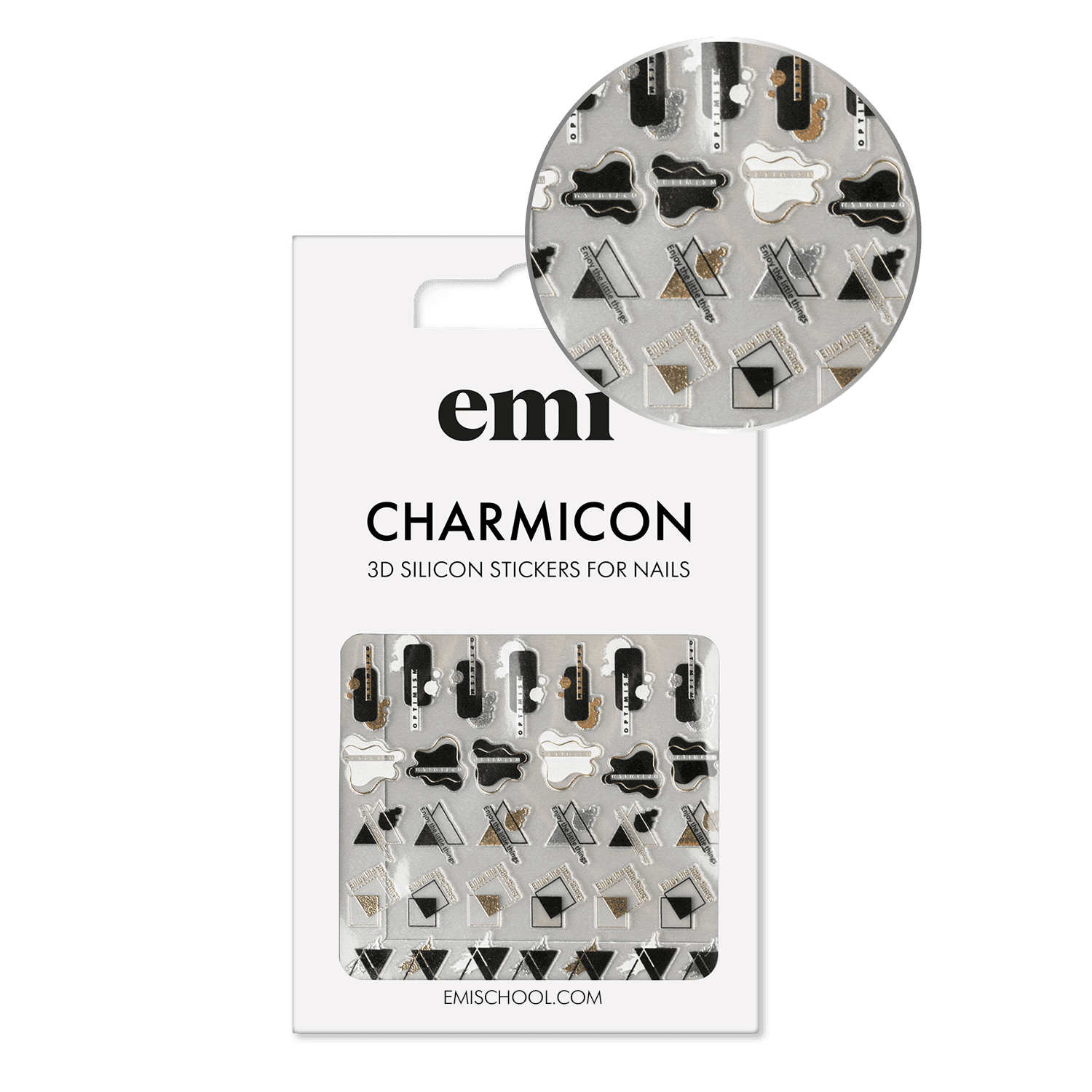 Charmicon 3D Silicone Stickers #237 Optimism