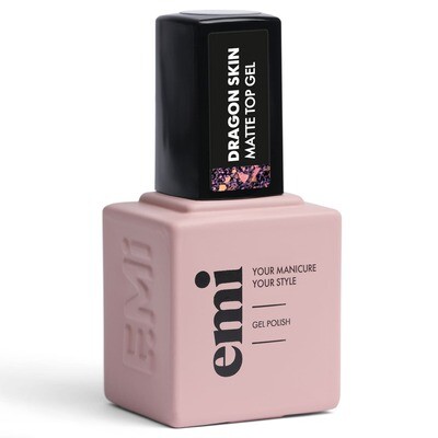 Dragon Skin Matte Top Gel, 9 ml.