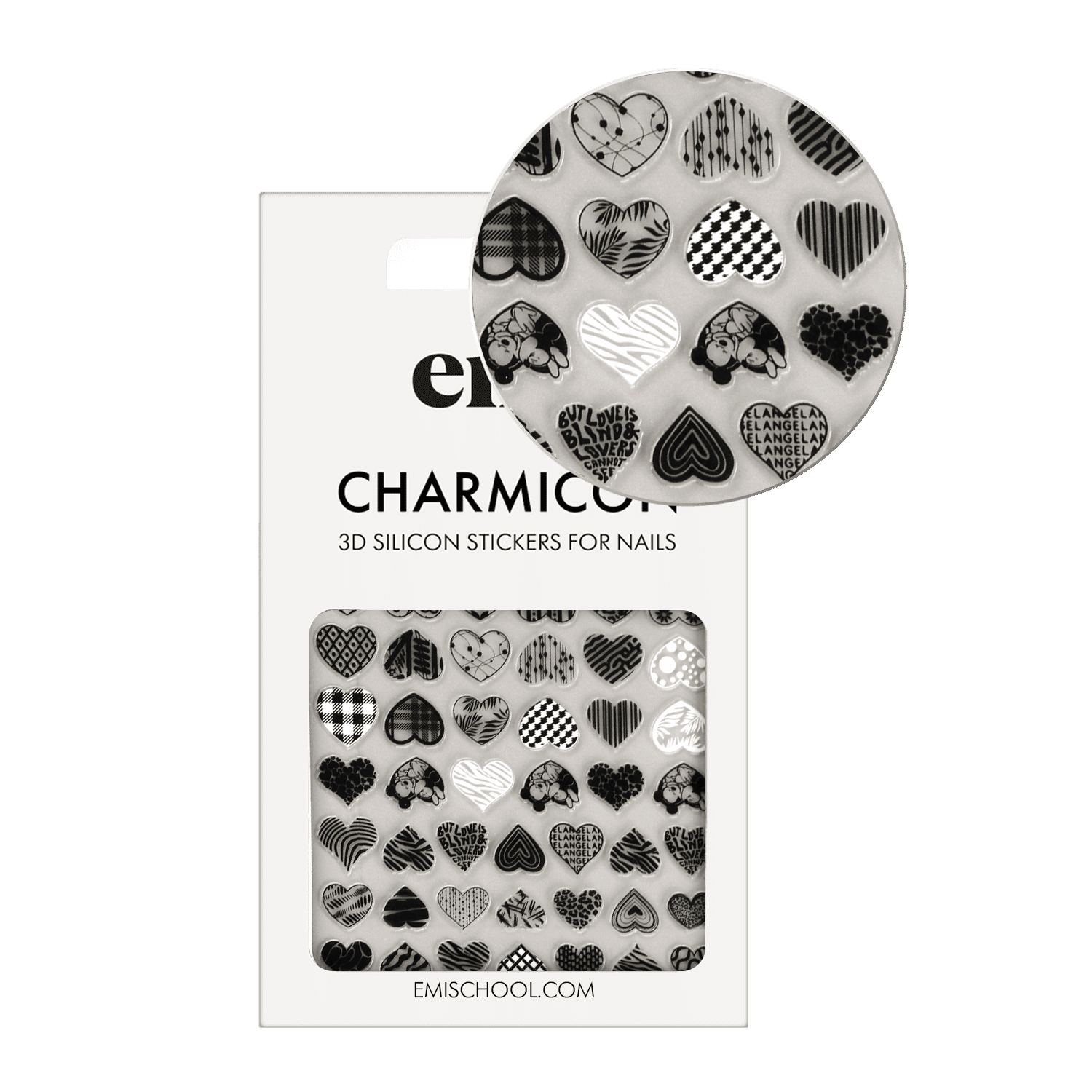 Charmicon 3D Silicone Stickers #245 Feelings