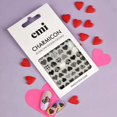 Charmicon 3D Silicone Stickers #245  Feelings