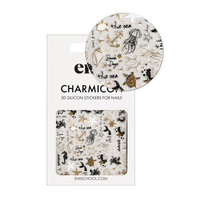 Charmicon 3D Silicone Stickers #251 Maldives