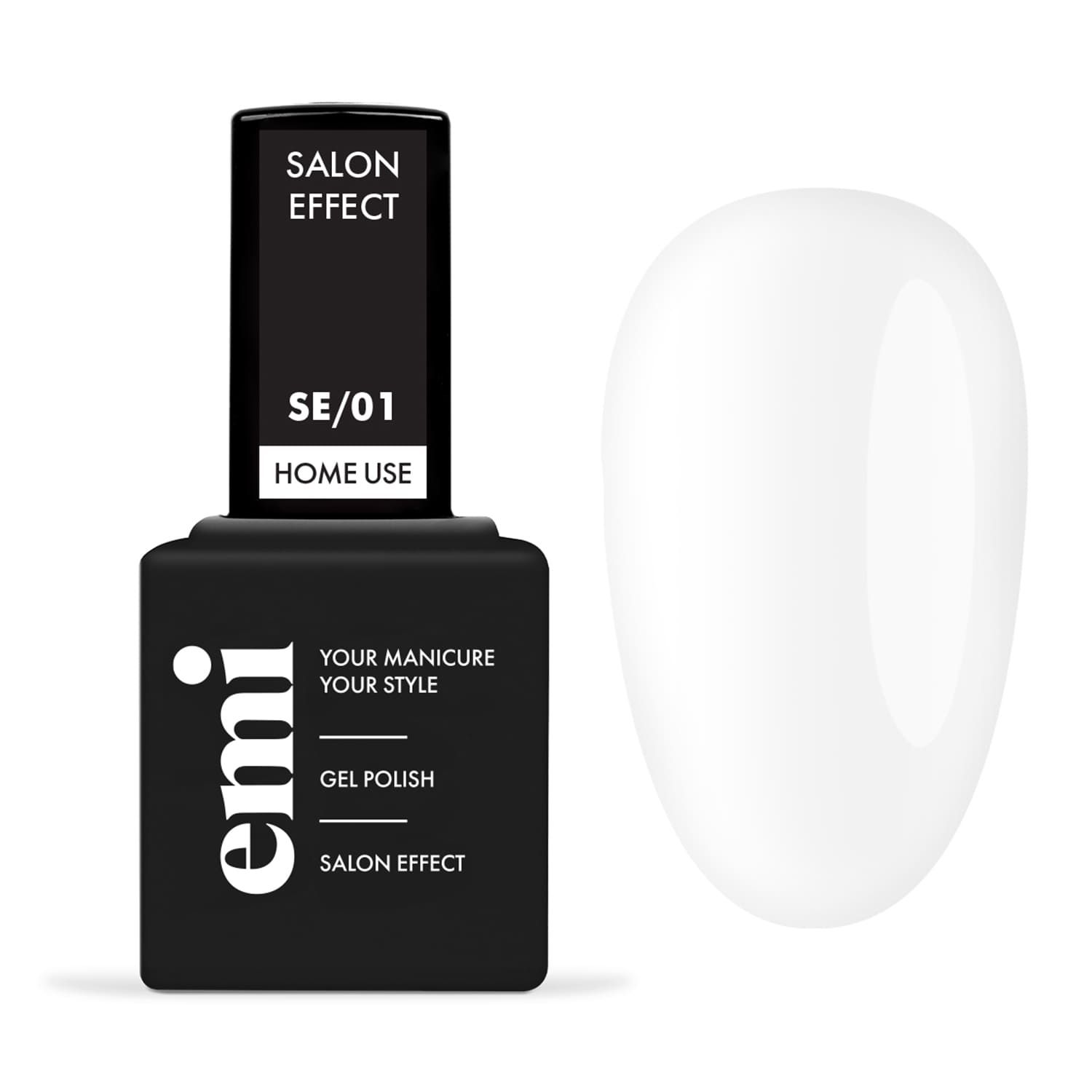 Gel Polish for HOME USE Salon Effect #01, 9 ml.