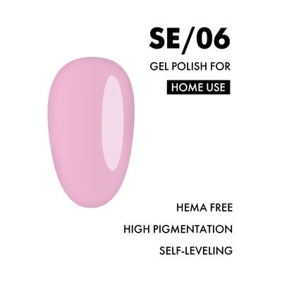 Gel Polish for HOME USE Salon Effect #06, 9 ml.