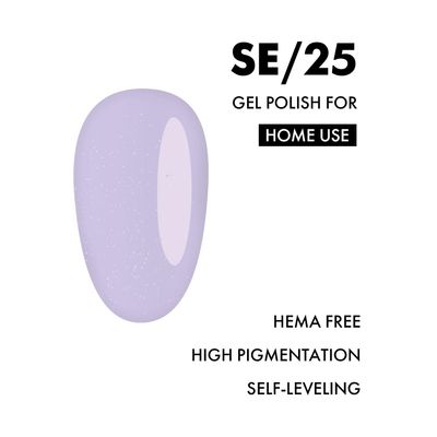 Gel Polish for HOME USE Salon Effect #25, 9 ml.