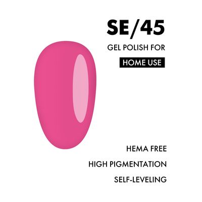 Gel Polish for HOME USE Salon Effect #45, 9 ml.