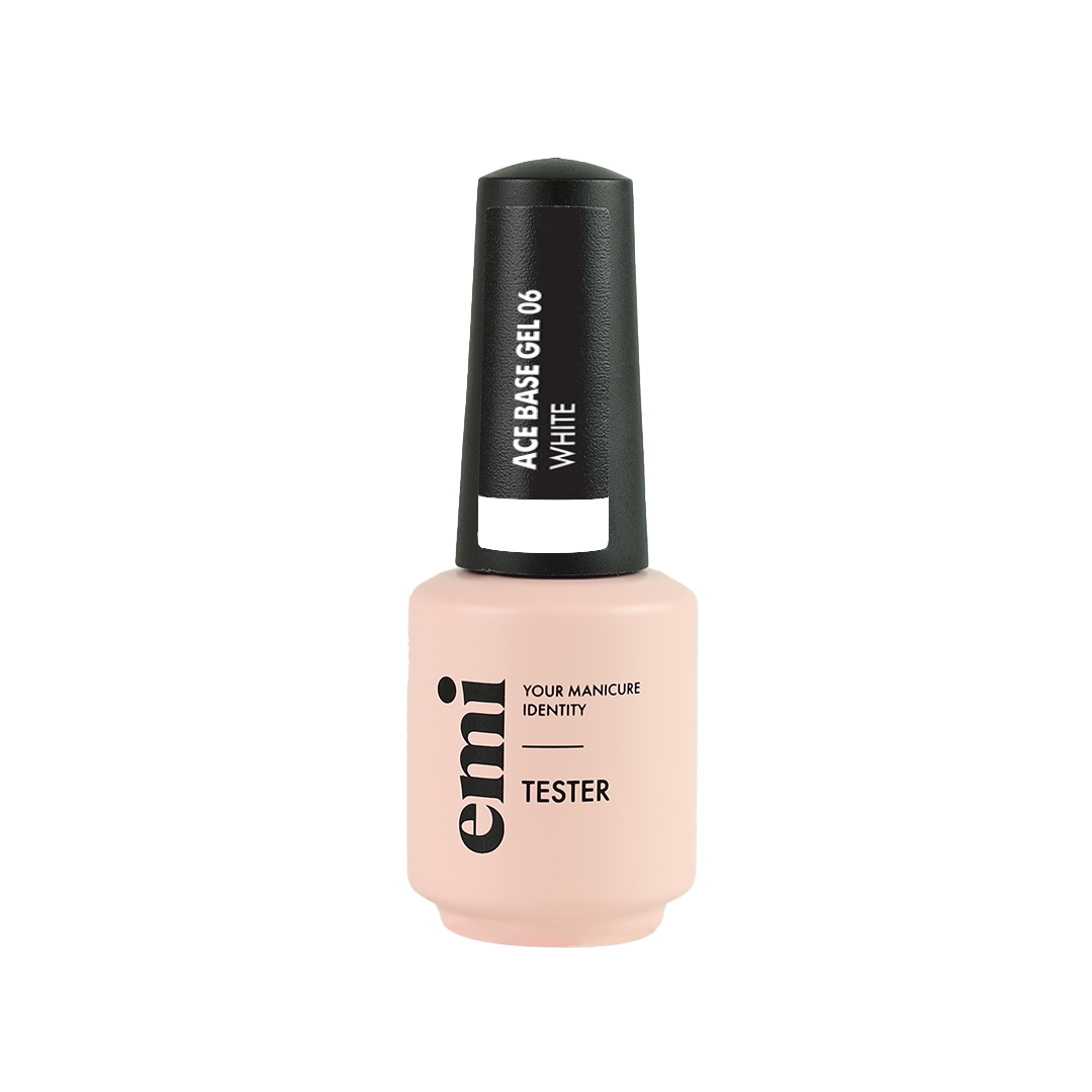 Gift E.MiLac Ace Base #06 White, 7 ml.