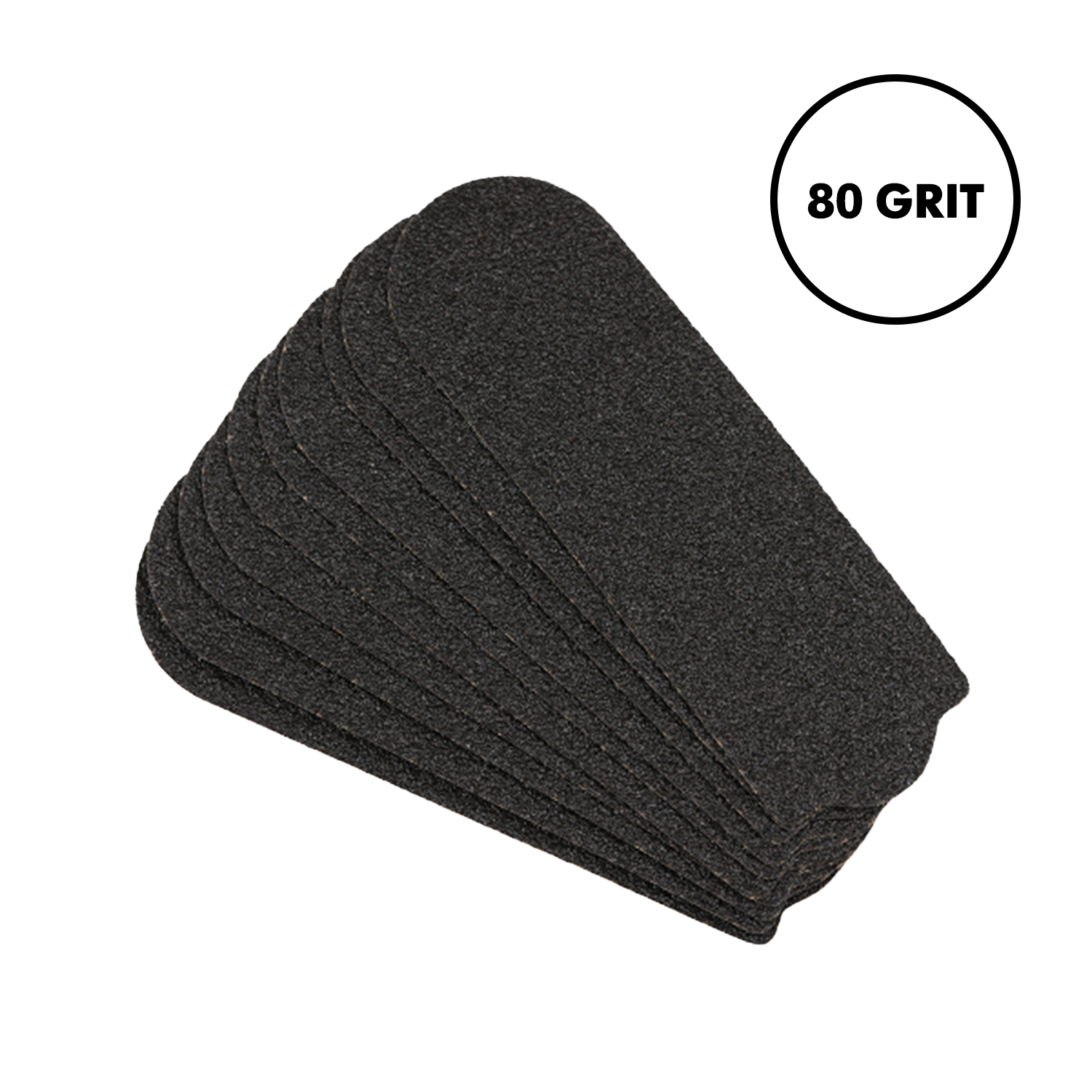 80 Grit Stainless Steel Pedicure File Refill, 10 pcs