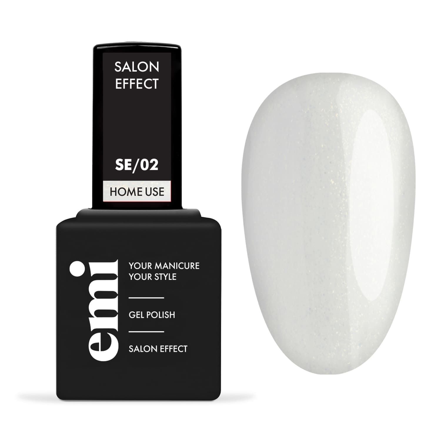 Gel Polish for HOME USE Salon Effect #02, 9 ml.