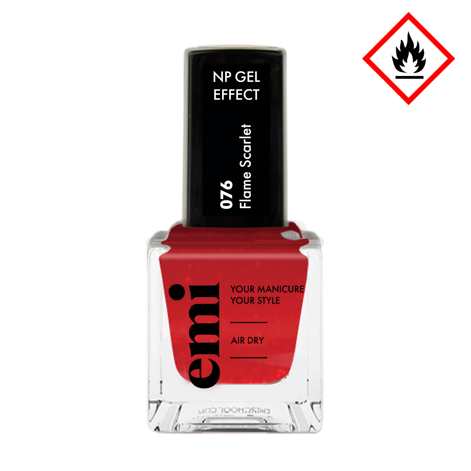 Ultra Strong NP Flame Scarlet #076, 9 ml