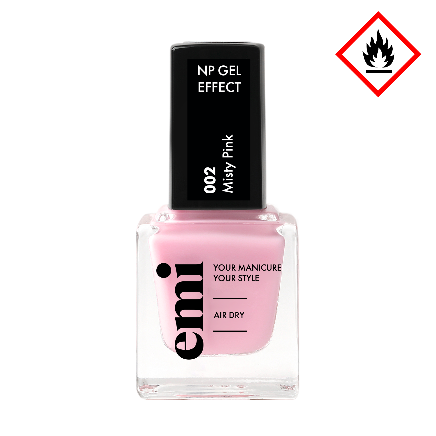 Ultra Strong NP Misty Pink #002, 9 ml.