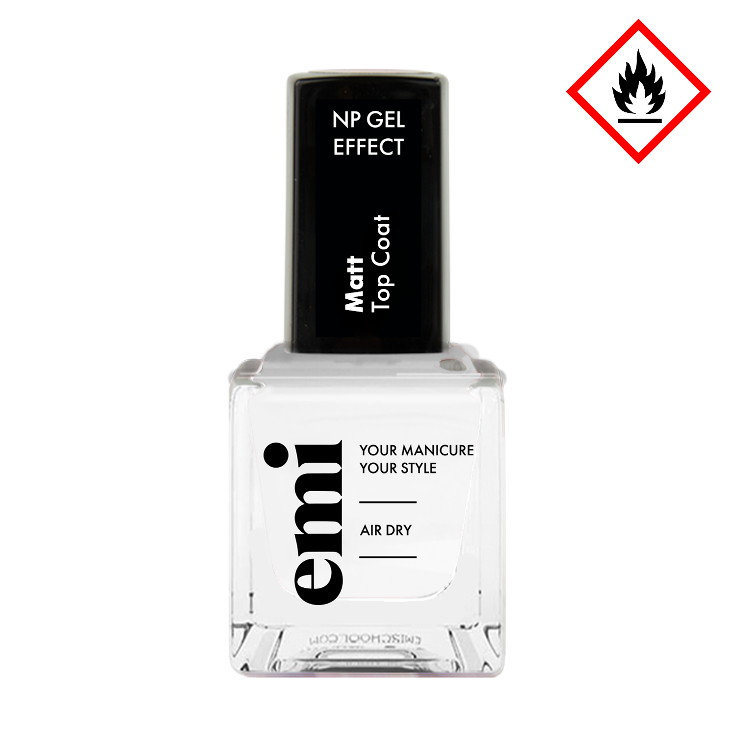 Ultra Strong Matt Top Coat Gel Effect, 9 ml.