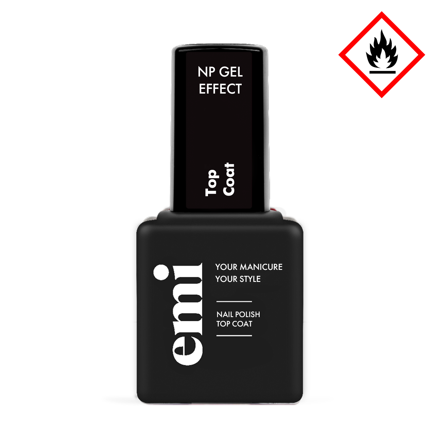 Ultra Strong Top Coat Gel Effect, 9 ml.