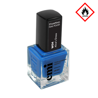 Nail Polish for Stamping Alice`s Dress #W4, 9 ml.