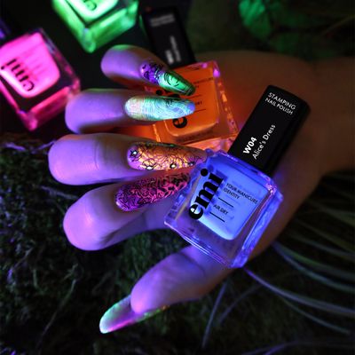 Nail Polish for Stamping Alice`s Dress #W4, 9 ml.