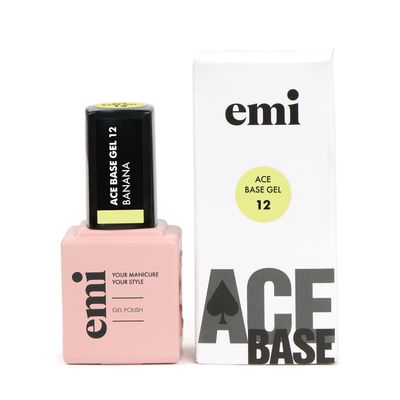 Ace Base Gel #12 Banana, 9 ml.