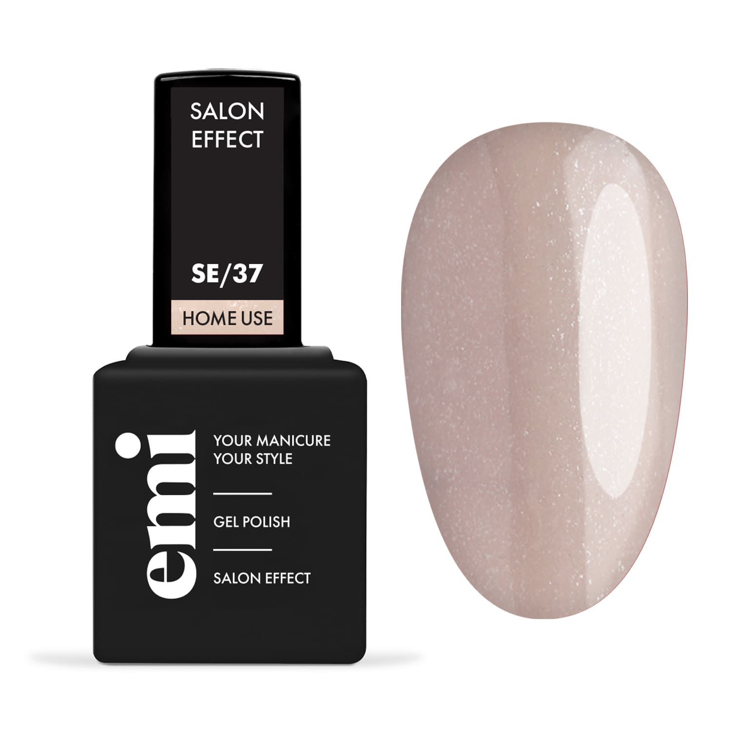 Gel Polish for HOME USE Salon Effect #37. 9 ml.