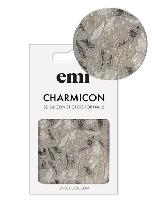 Charmicon 3D Silicone Stickers #229 Love letters