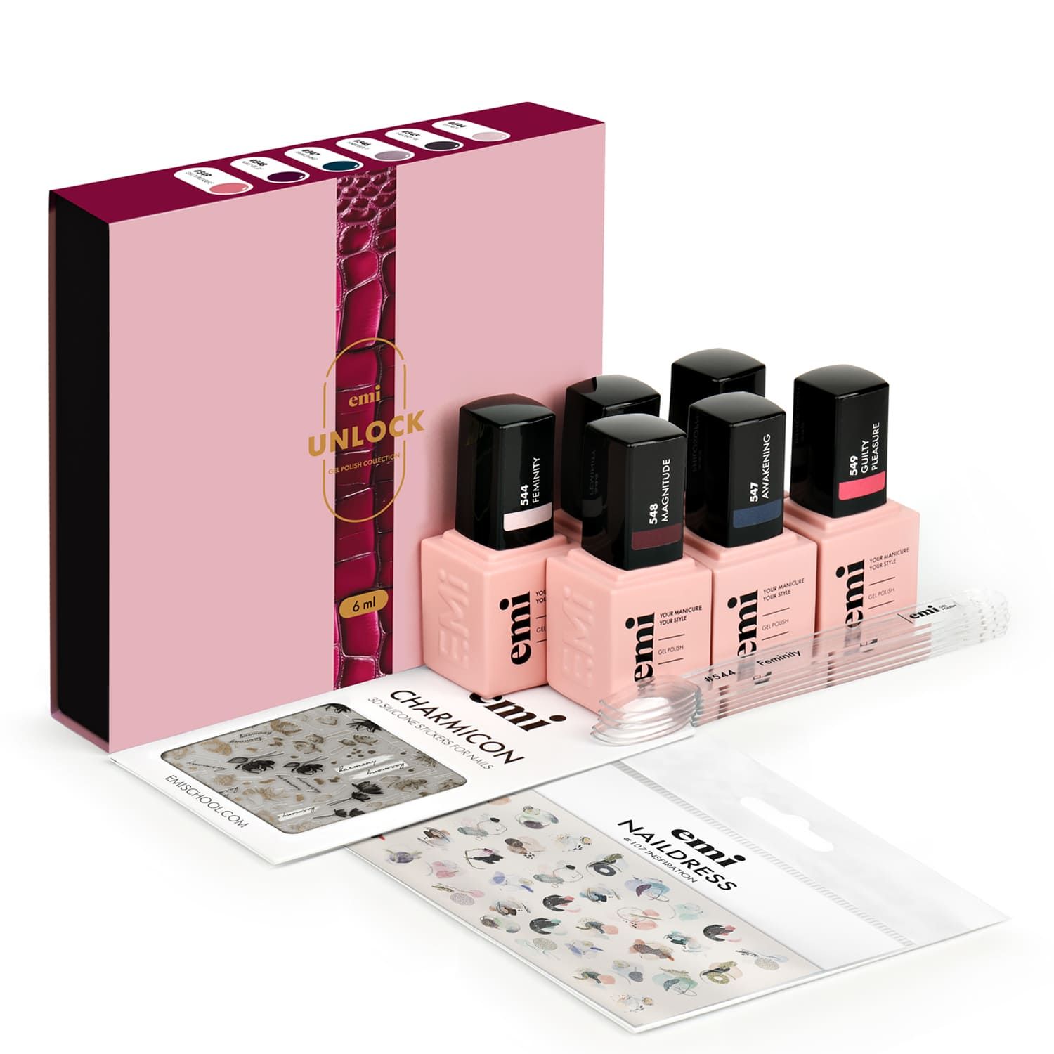 Set E.MiLac Unlock, 6 ml.