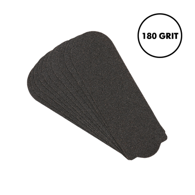 180 Grit Stainless Steel Pedicure File Refill, 10 pcs