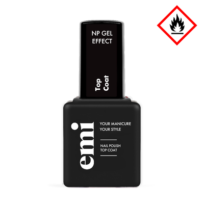 Ultra Strong Top Coat Gel Effect, 9 ml.
