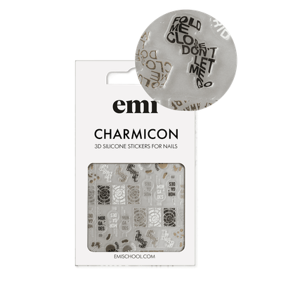 Charmicon 3D Silicone Stickers #260 Brain Teaser