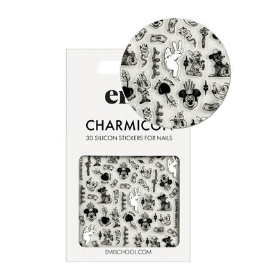 Charmicon 3D Silicone Stickers #247 Сomics
