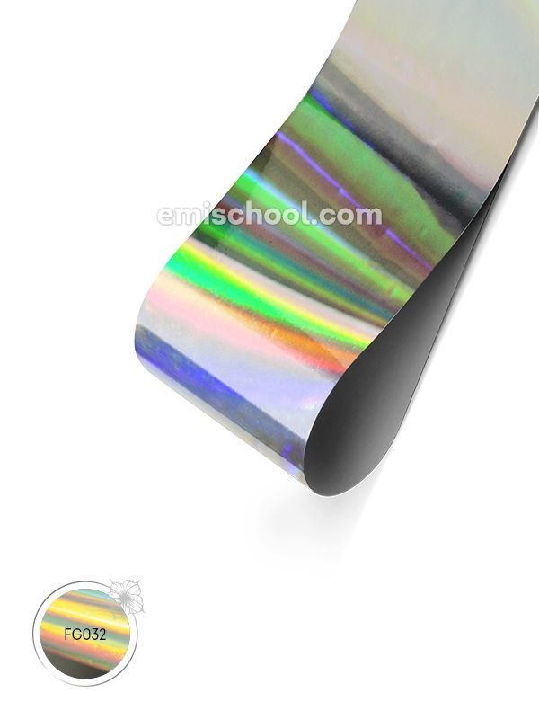 Foil holographic silver, 1.5 m.