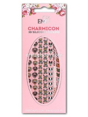 Charmicon 3D Silicone Stickers #61 Icons