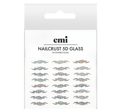 NAILCRUST 5D GLASS #4 Stained Glass