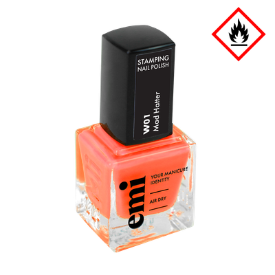 Nail Polish for Stamping Mad Hatter #W1, 9 ml.