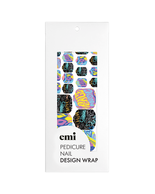 Pedicure nail wraps #5 Street Beat