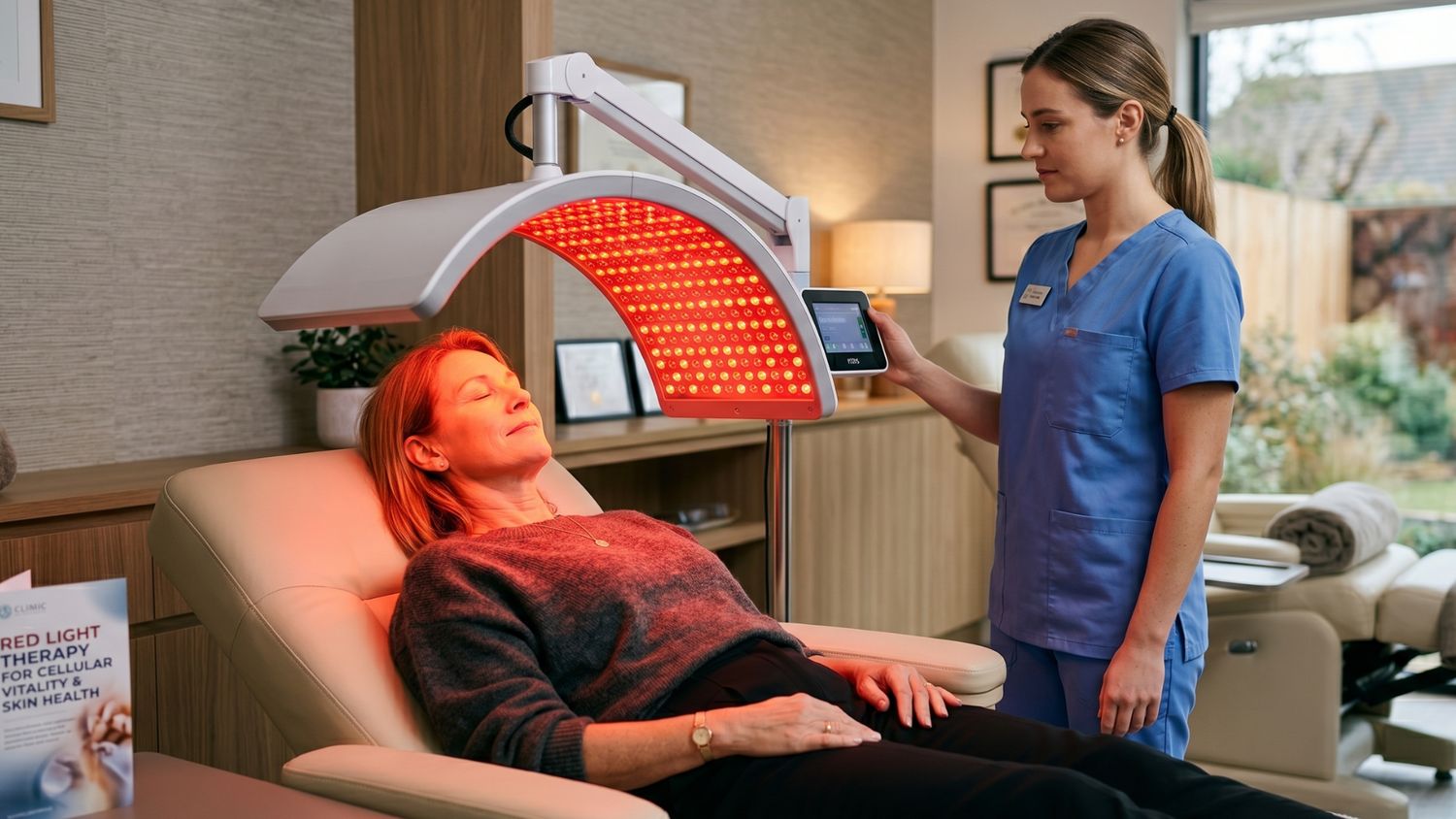 Near-Infrared Red Light Therapy