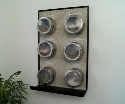 Magnettafel Küche aus Beton