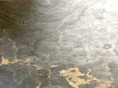 Magnettafel aus echtem Schiefer - Green Inferno