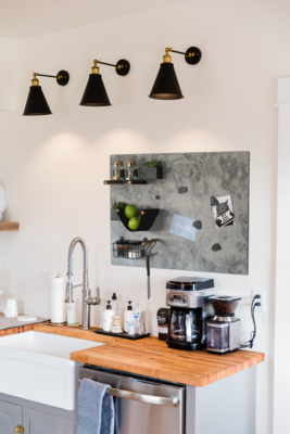 Slate Magnetic Pegboard