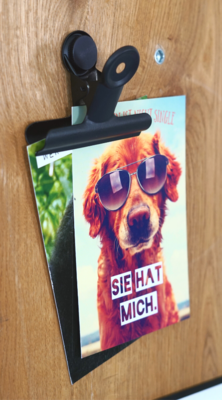 Pegboard Metall-Papierklemme