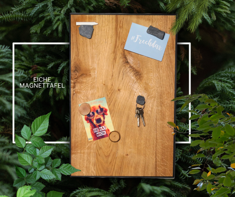 Magnettafel aus Holz